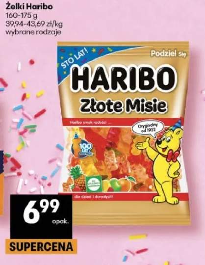 Żelki Haribo Złote Misie