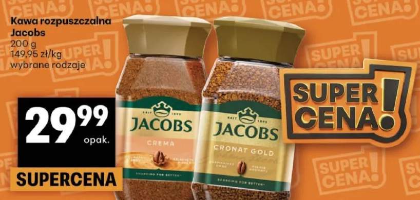 Kawa rozpuszczalna Jacobs Cronat Gold