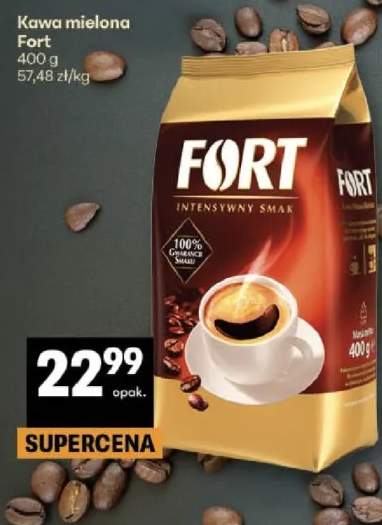 Kawa mielona Fort intensywny smak