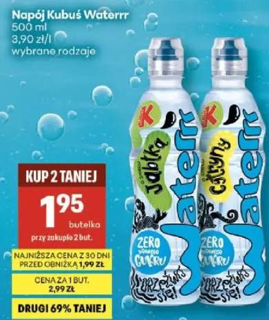 Napój Kubuś Waterrr cytrusy
