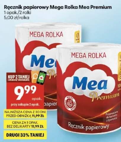 Ręcznik papierowy Mega Rolka Mea Premium
