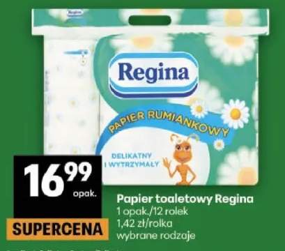 Papier toaletowy Regina papier rumiankowy