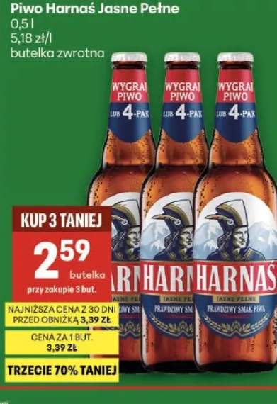 Piwo Harnaś Jasne Pełne