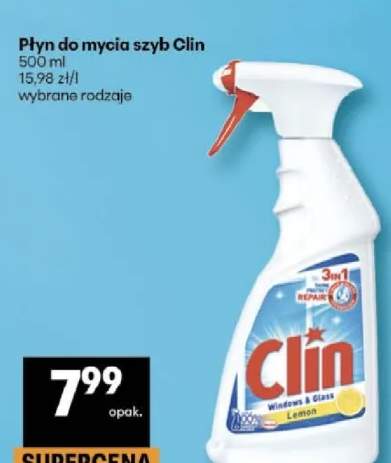 Płyn do mycia szyb Clin