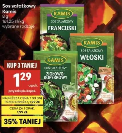 Sos sałatkowy ziołowo-koperkowy Kamis