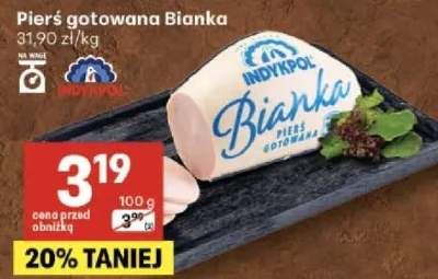 Pierś gotowana Bianka Indykpol
