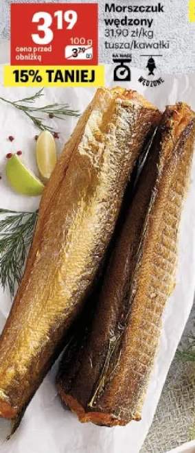 Morszczuk wędzony tusza/kawałki