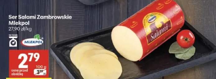 Ser Salami Zambrowskie Mlekpol
