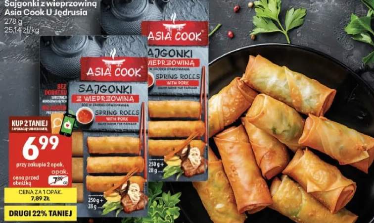 Sajgonki z wieprzowiną Asia Cook U Jędrusia