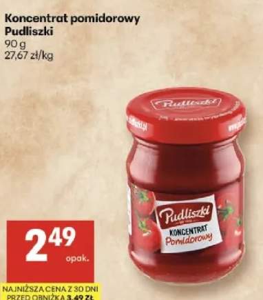 Koncentrat pomidorowy Pudliszki