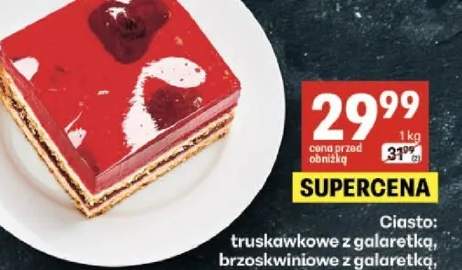 Ciasto truskawkowe z galaretką