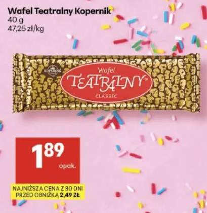 Wafel Teatralny Classic Kopernik