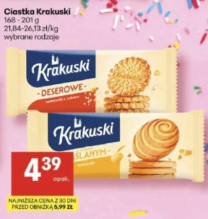 Ciastka Krakuski ślanym