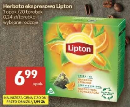 Herbata ekspresowa Lipton