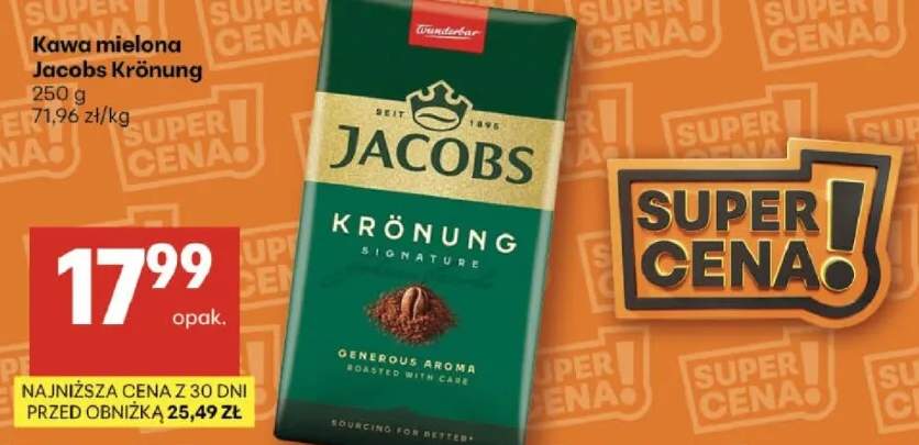 Kawa mielona Jacobs Krönung Signature