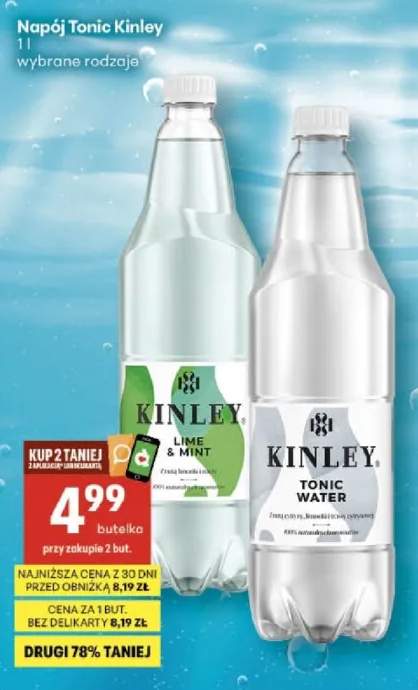 Napój Tonic Kinley Tonic Water