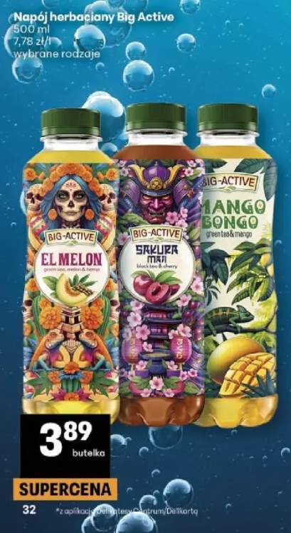 Napój herbaciany Big Active Mango Bongo