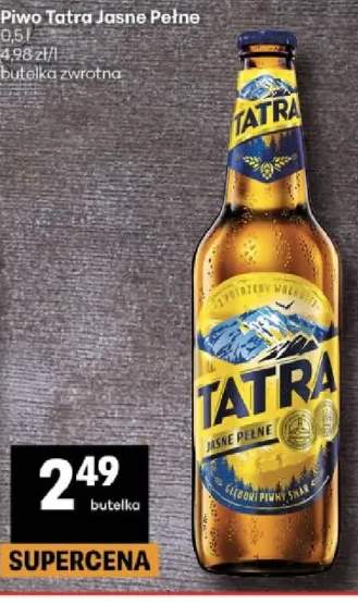 Piwo Tatra Jasne Pełne