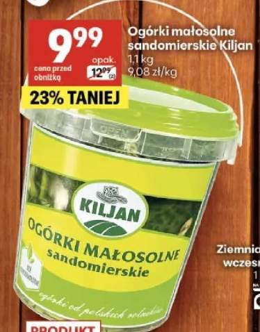 Ogórki małosolne sandomierskie Kiljan