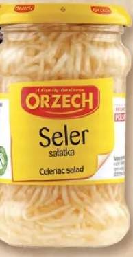 Sałatka seler Orzech