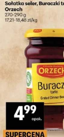 Buraczki tarte Orzech