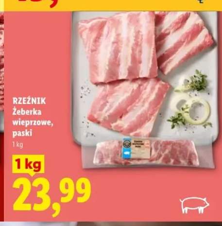 żeberka wieprzowe