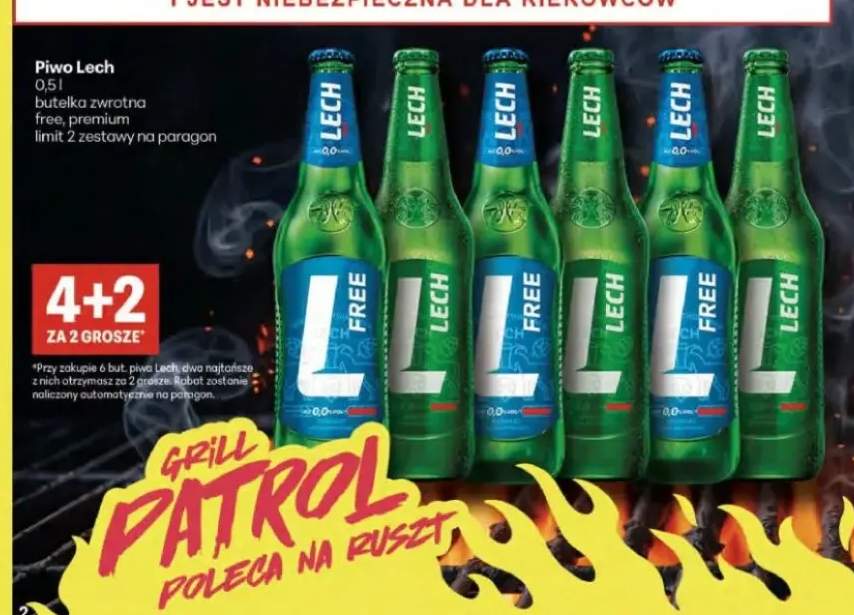 Piwo bezalkoholowe Lech Free 0,0%