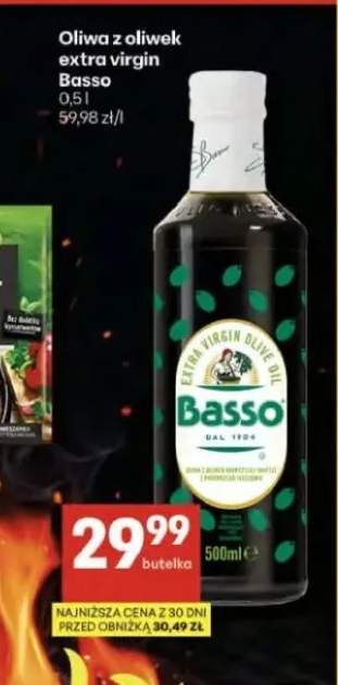 Oliwa z oliwek extra virgin Basso