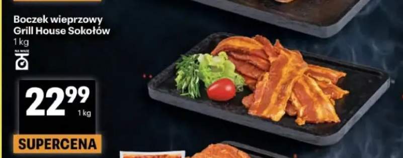 Boczek wieprzowy Grill House Sokołów