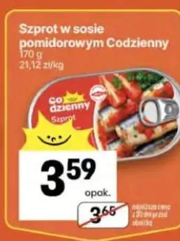 Szprot w sosie pomidorowym Codzienny