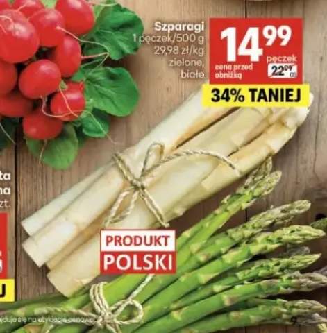 Szparagi zielone polskie
