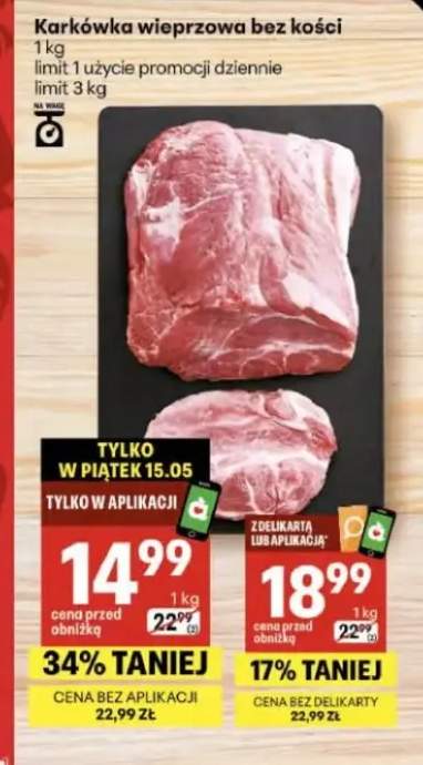 Karkówka wieprzowa bez kości