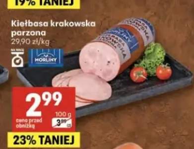 Kiełbasa krakowska parzona Morliny