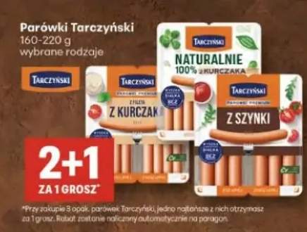 Parówki z kurczaka Tarczyński 160-220g