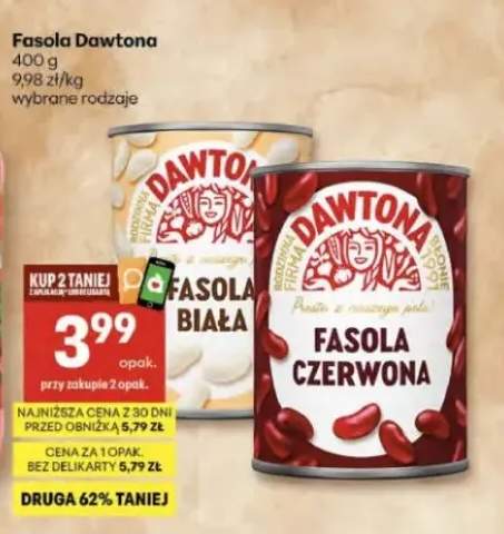 Fasola czerwona Dawtona