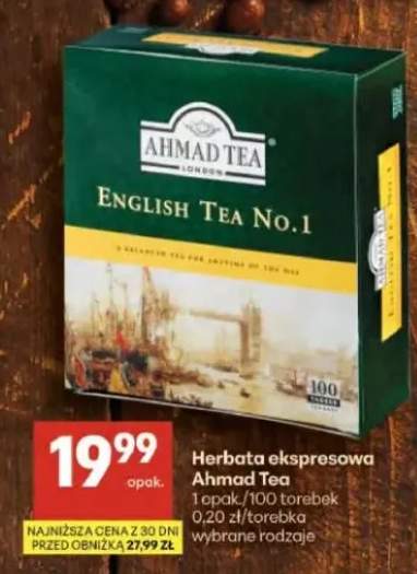 Herbata ekspresowa Ahmad Tea English Tea No.1