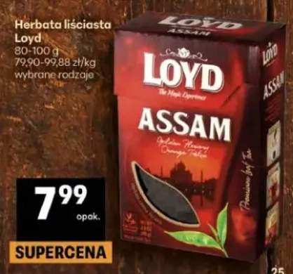 Herbata liściasta Loyd Assam