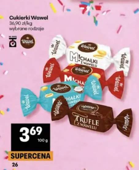 Cukierki Wawel Michałki z Wawelu