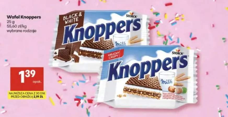 Wafel Knoppers Black & White Storck