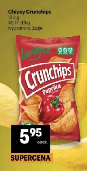 Chipsy Crunchips Paprika