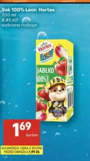 Sok 100% Leon Hortex Jabłko