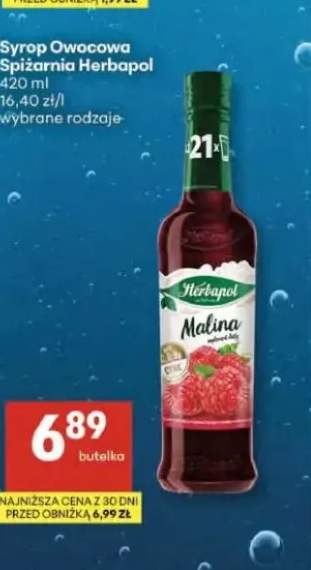 Syrop Owocowa Spiżarnia Herbapol Malina