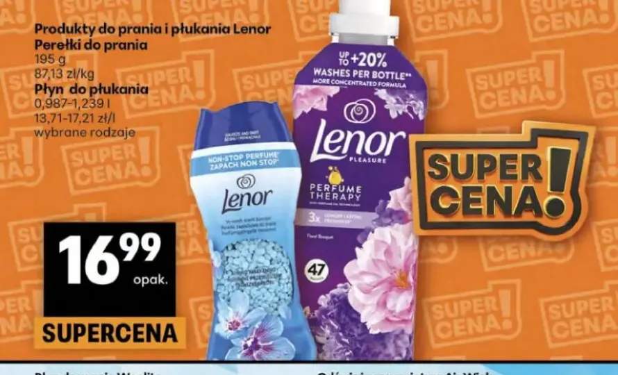 Płyn do płukania Lenor 0,987-1,239l