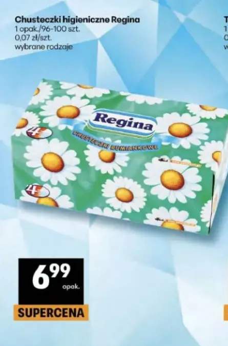 Chusteczki higieniczne Regina rumiankowe