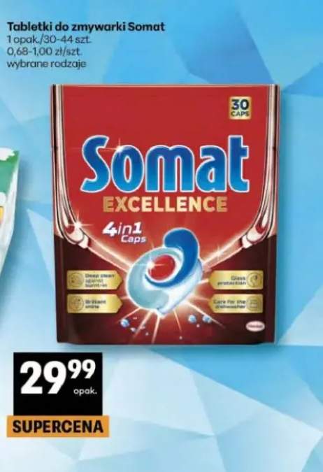 Tabletki do zmywarki Somat Excellence 4in1 Caps