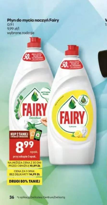 Płyn do mycia naczyń Fairy Sensitive