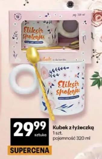 Kubek z łyżeczką 320ml