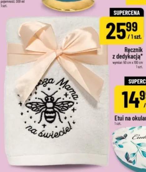 ręcznik z dedykacją