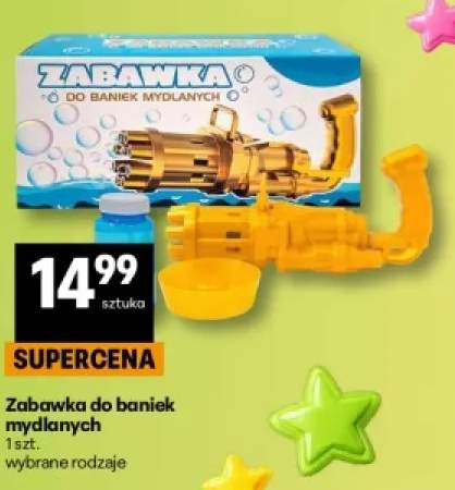 Zabawka do baniek mydlanych