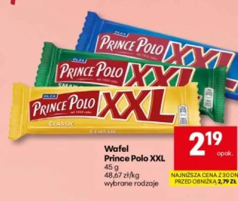 Wafel Prince Polo XXL Olza